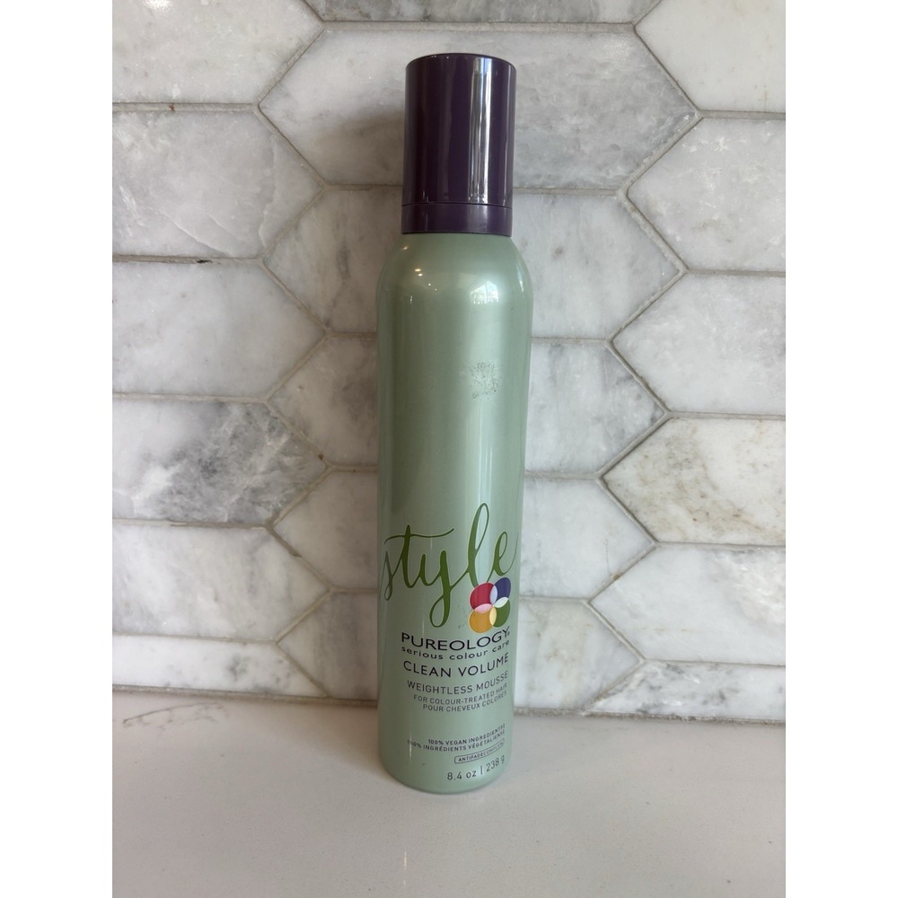 Pureology Style Clean Volume Weightless Mousse 8.4 oz
